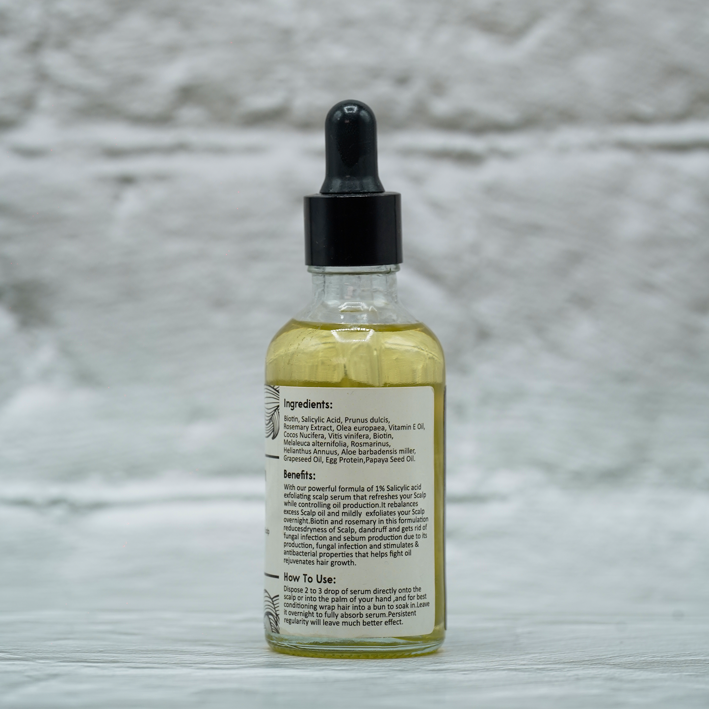 Hair Serum With Salicylic